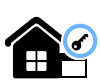 Residential locksmith icon